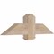 Ekena Millwork Eugene Smooth Timber Gable Bracket, Douglas Fir, 36"W x 10"H x 3 1/2"D x 5 1/2"F, 7/12 Pitch GBW036X10X0406EUG00SDF - alternate 5